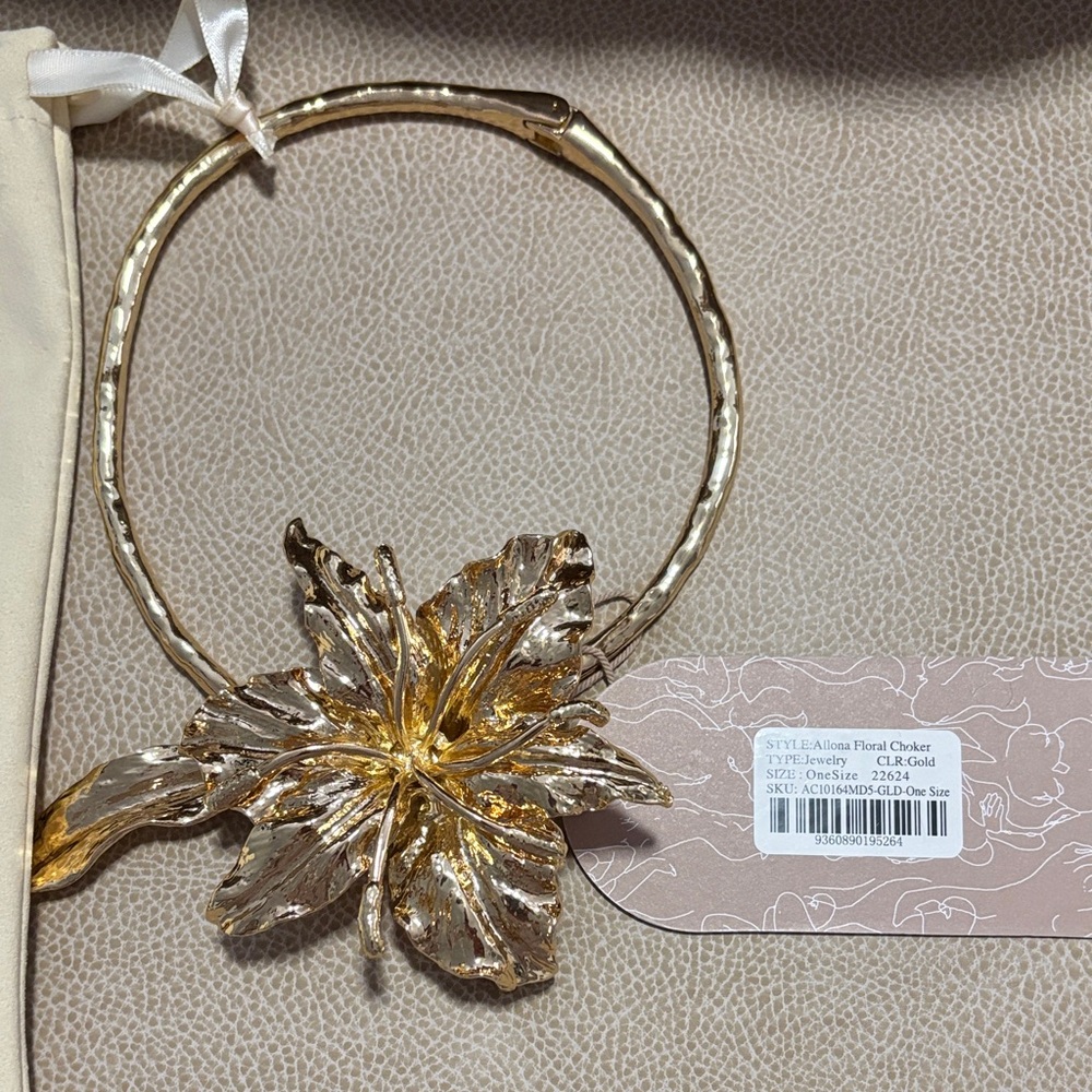 Meshki Gold Choker Necklace